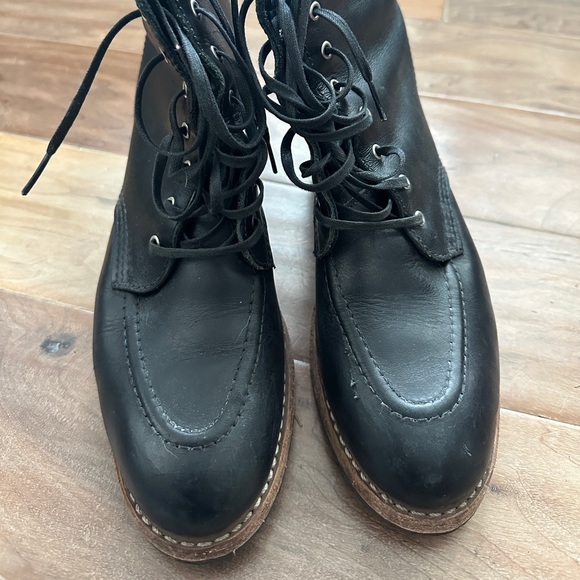 Red Wing Black Clara Boots - Picture 2 of 5